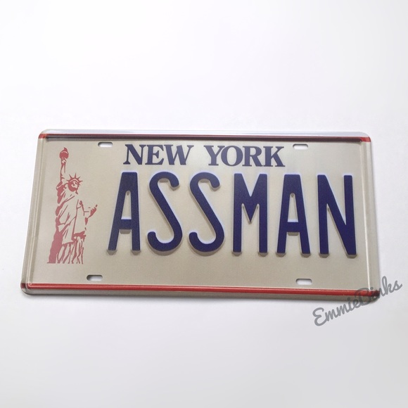 New Cosmo Kramer Seinfeld License Plate Wall Decor ~ Tin Metal Tag Fan Sign - Picture 1 of 8